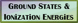Ground States & Ionization Levels