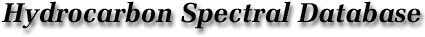 Hydrocarbon Spectral Database