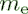 $m_{\rm e}$